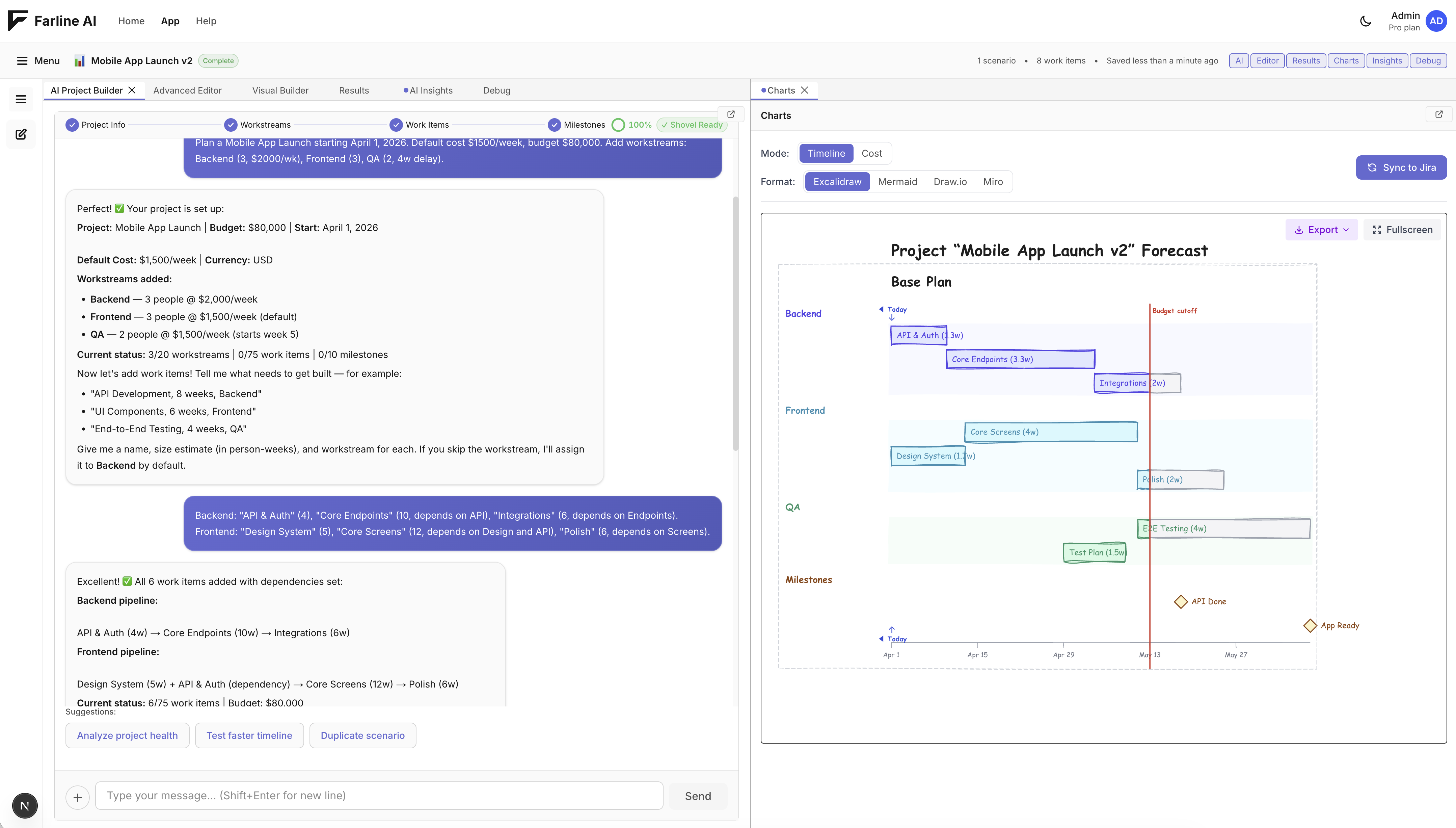 Farline product screenshot